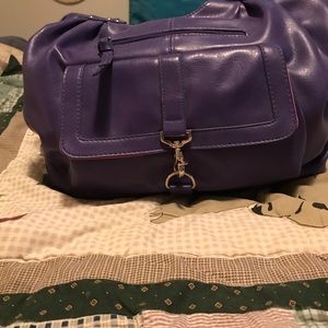 Beautiful purple handbag